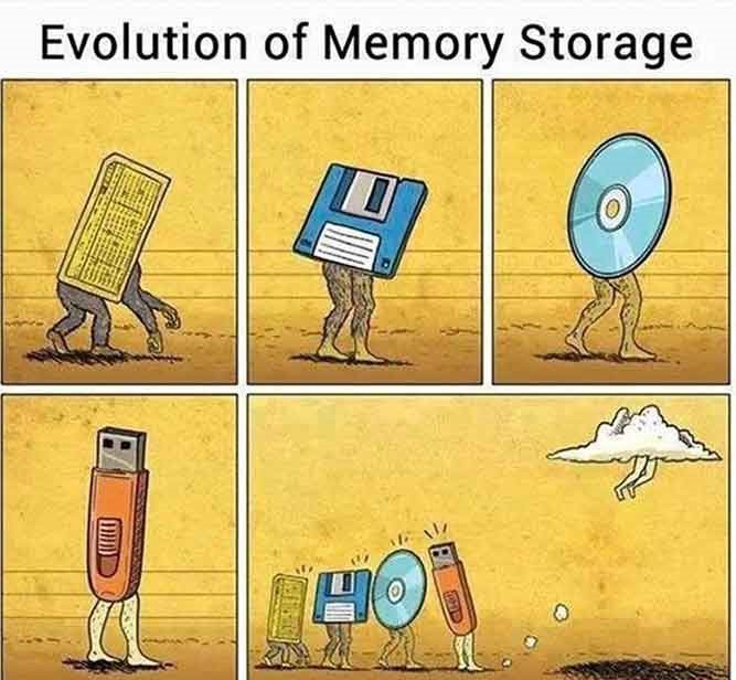 Evolution of Memory Storage