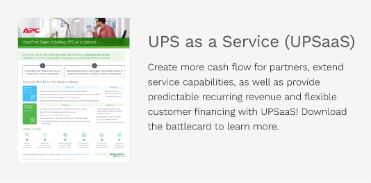 UPS-as-a-Service (UPSaaS)
